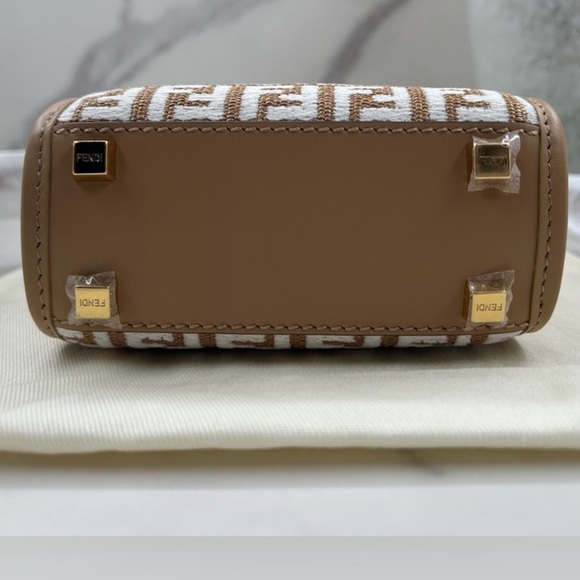 Fendi Sunshine Mini Shopper Tote NWT RARE SOLD OUT CURRENT - Picture 11 of 12